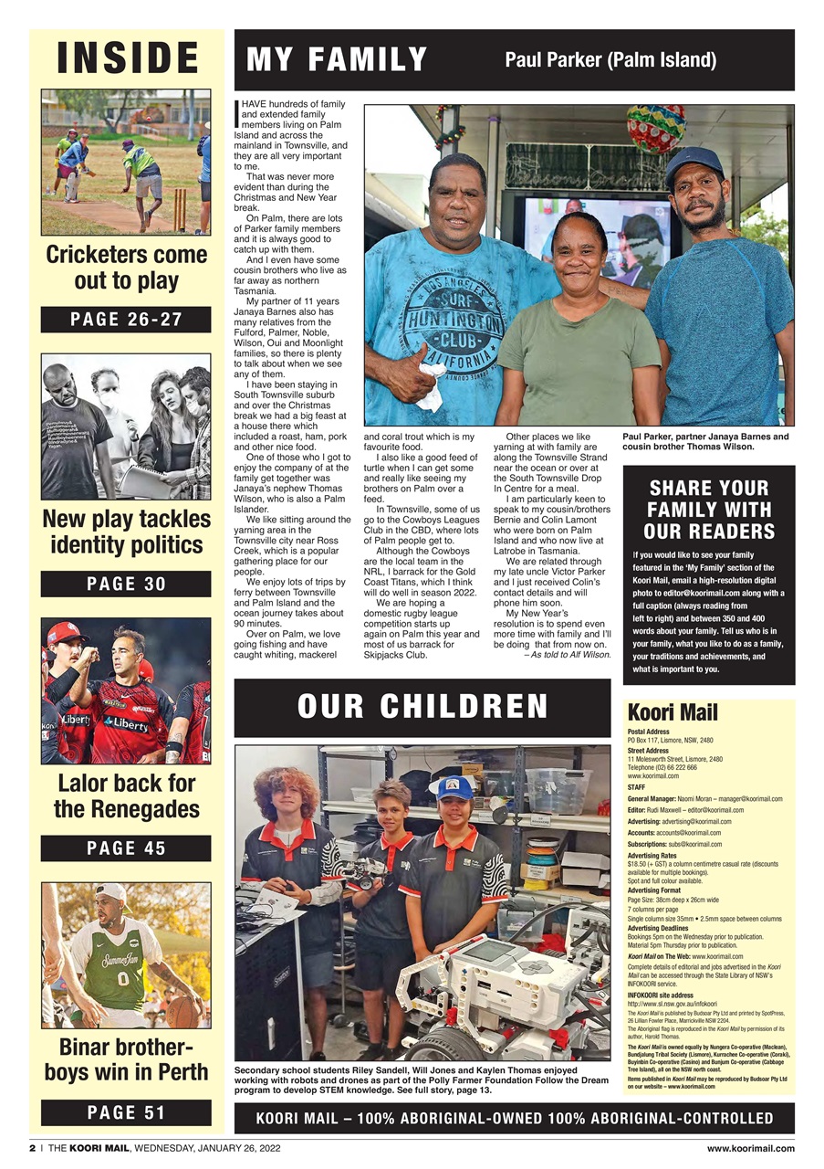 Koori Mail Preview Pages