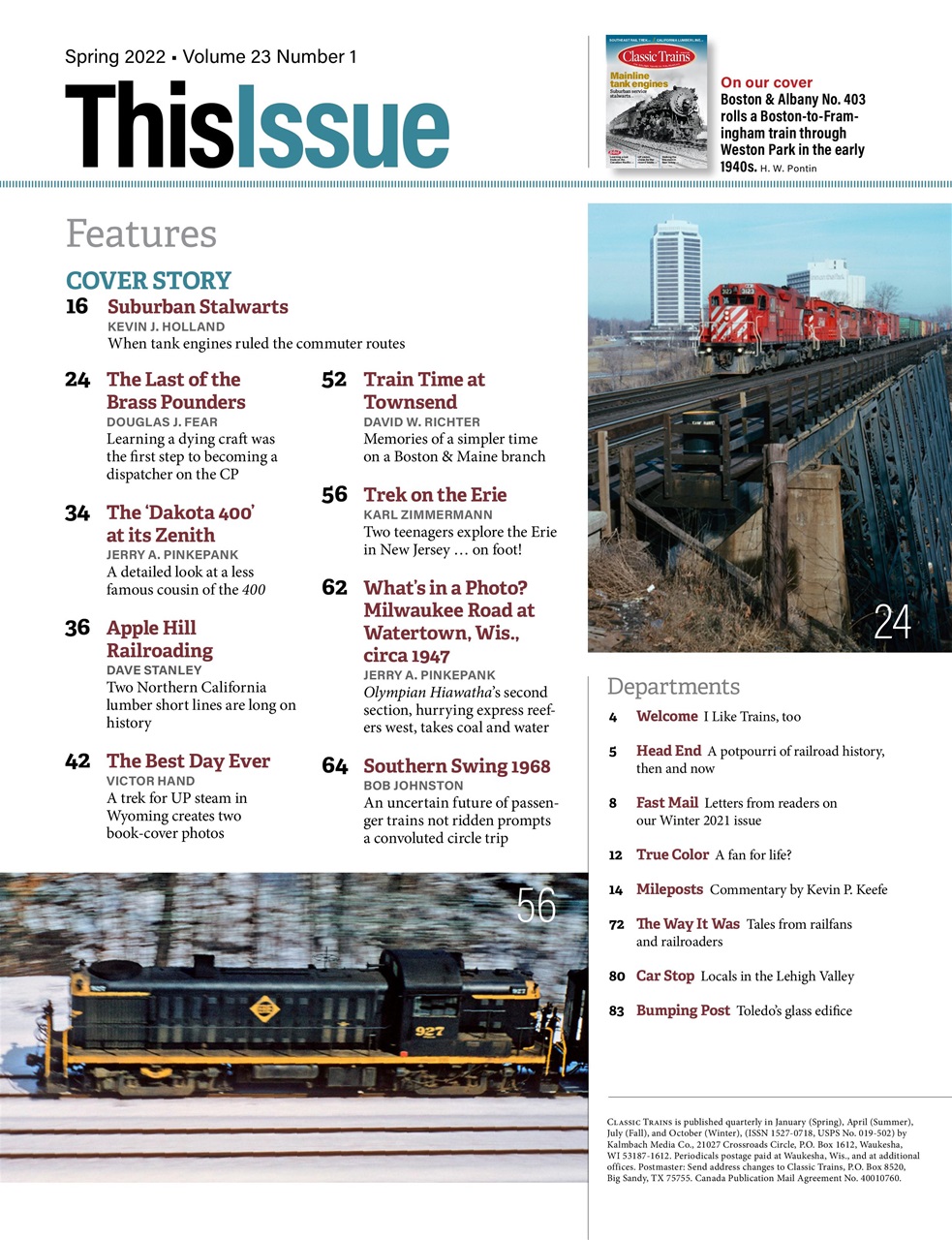 Classic Trains Preview Pages
