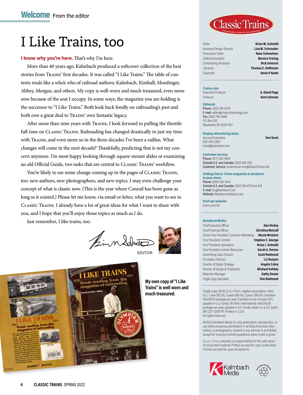 Classic Trains Preview Pages