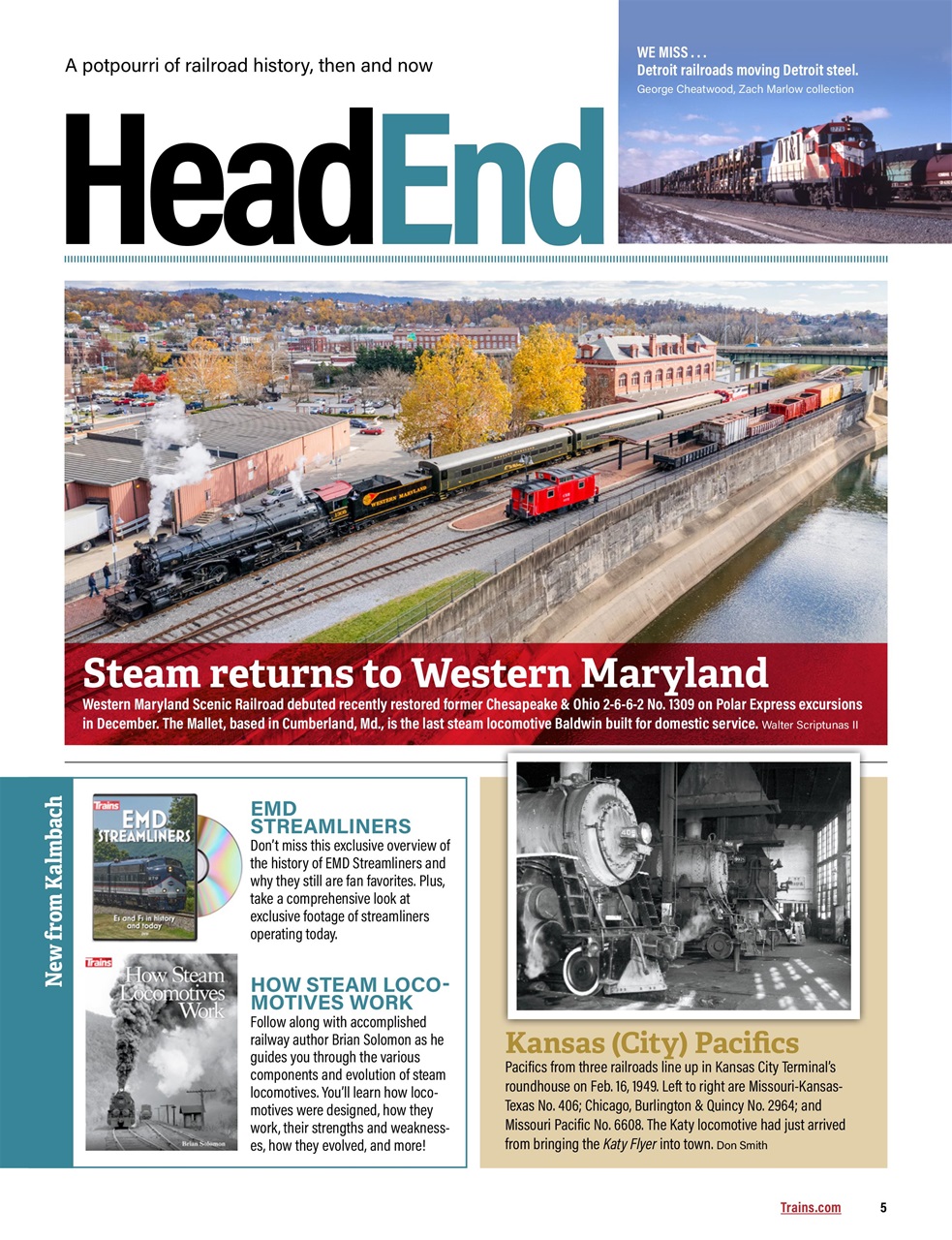 Classic Trains Preview Pages