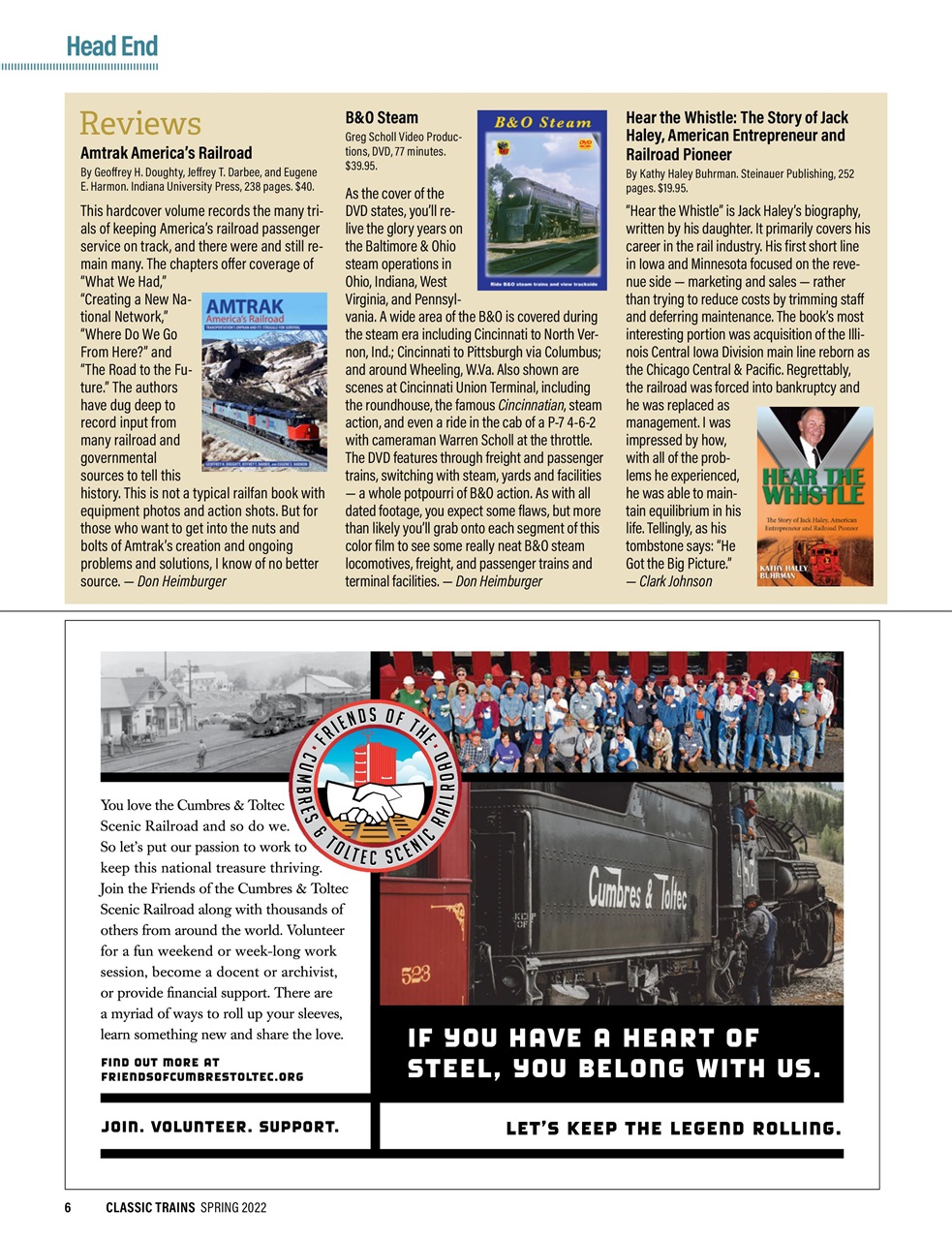 Classic Trains Preview Pages