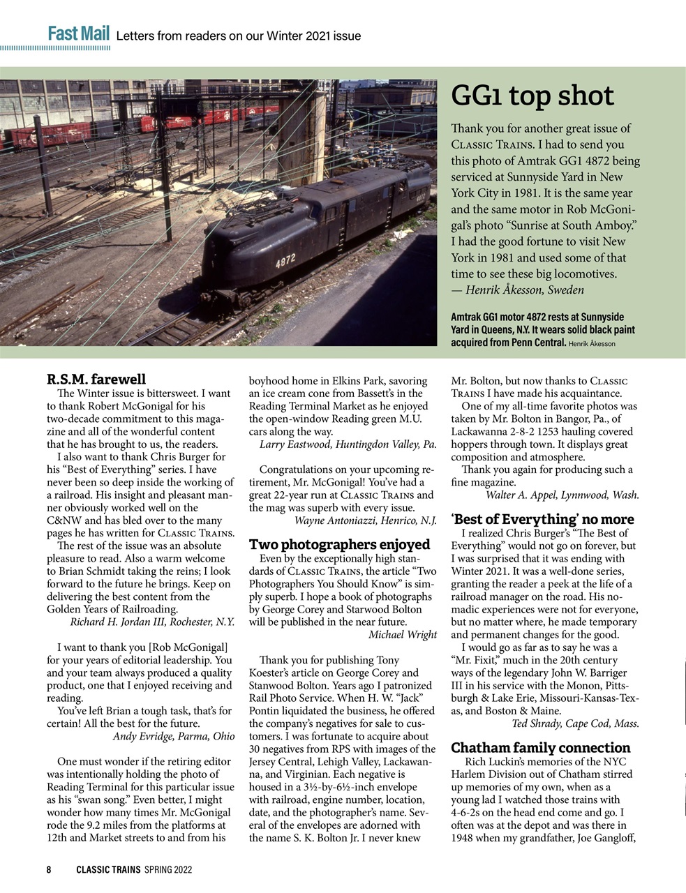 Classic Trains Preview Pages