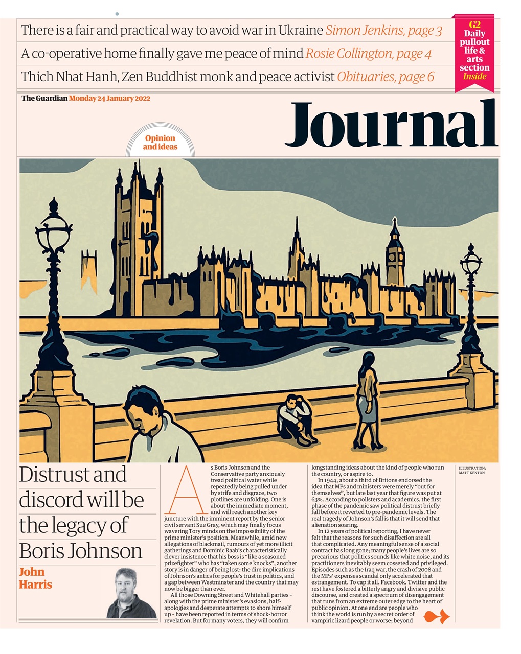 The Guardian Newspaper Preview Pages