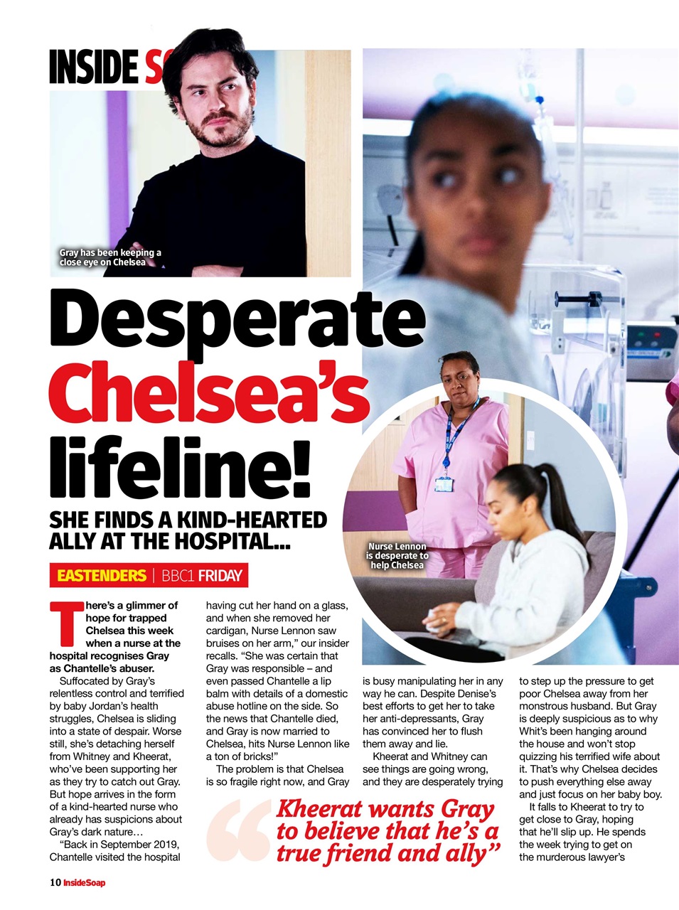 Inside Soap Preview Pages