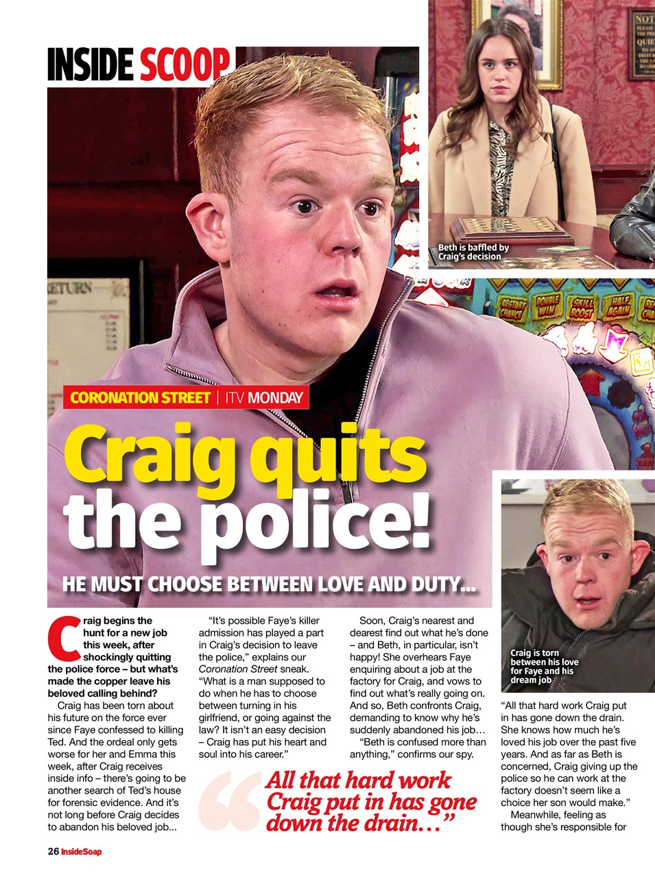 Inside Soap Preview Pages