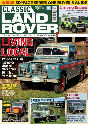 Classic Land Rover Magazine issue March 2022