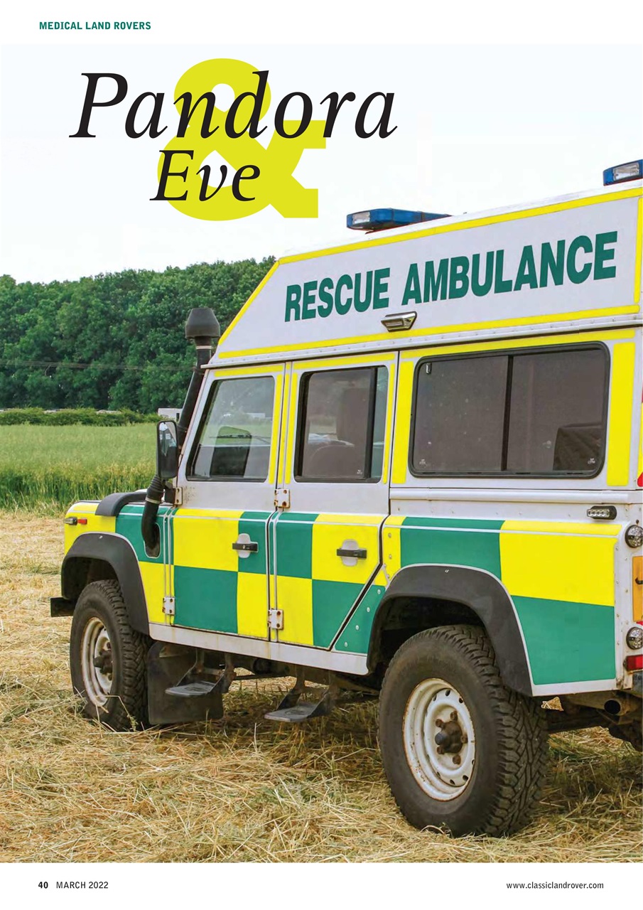 Classic Land Rover Magazine Preview Pages