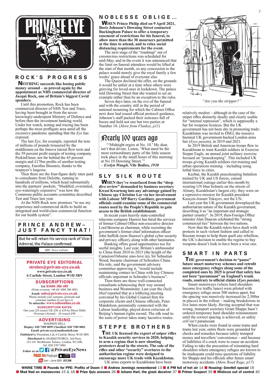 Private Eye Preview Pages