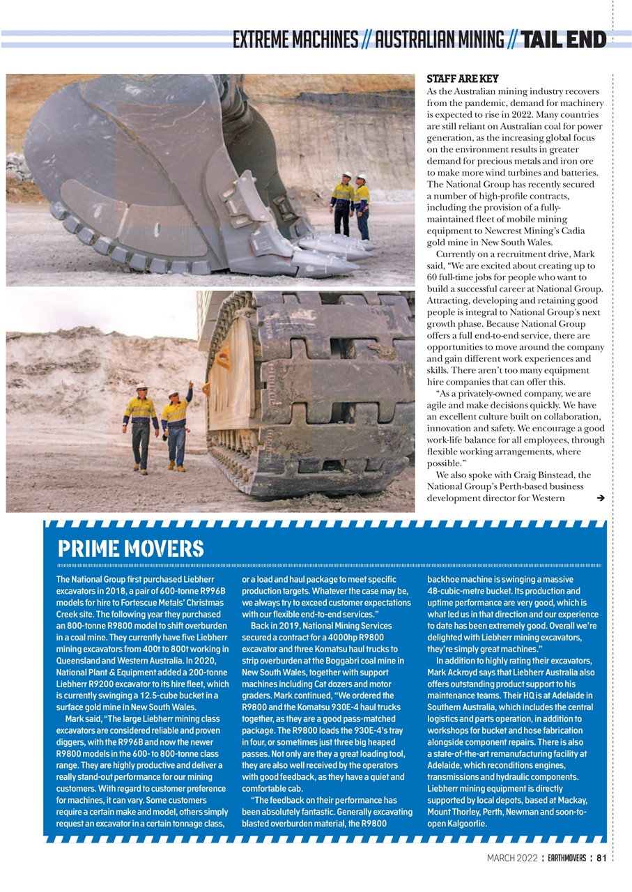 Earthmovers Preview Pages