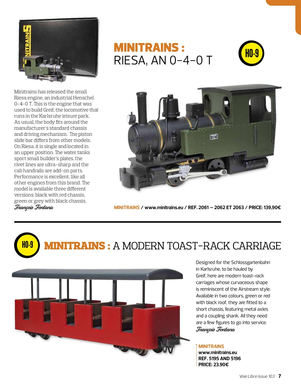 Voie Libre International Preview Pages