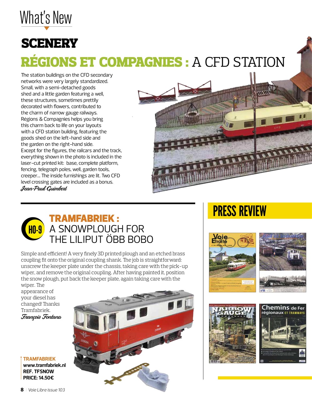 Voie Libre International Preview Pages