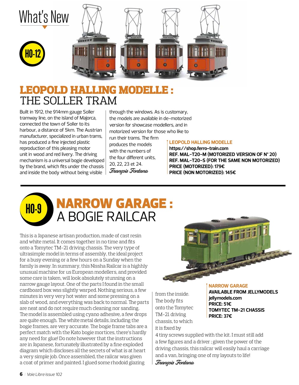 Voie Libre International Preview Pages