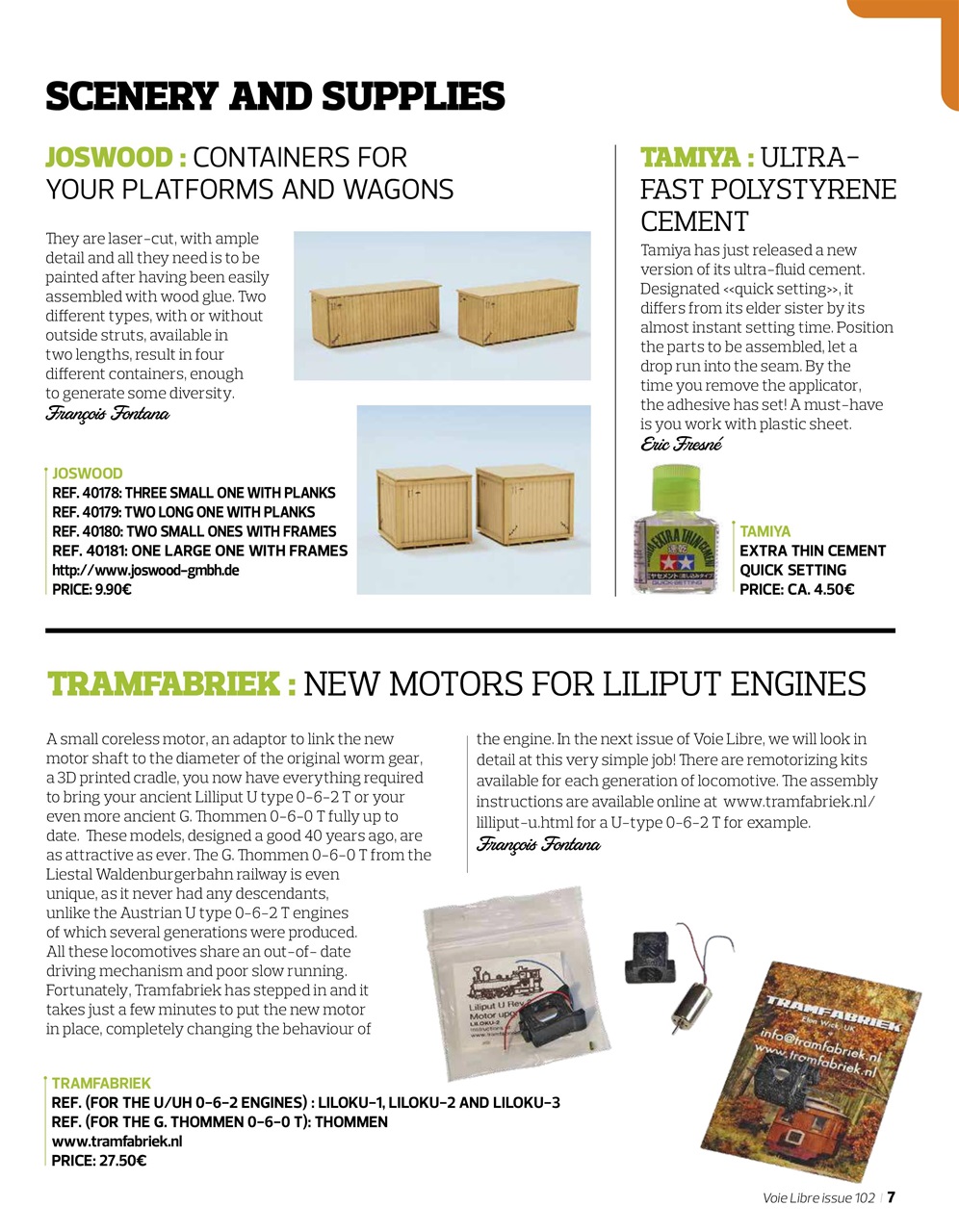 Voie Libre International Preview Pages