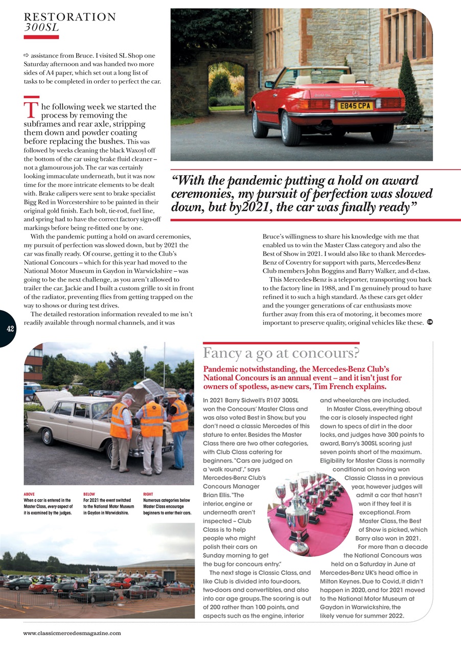 Mercedes Enthusiast Preview Pages