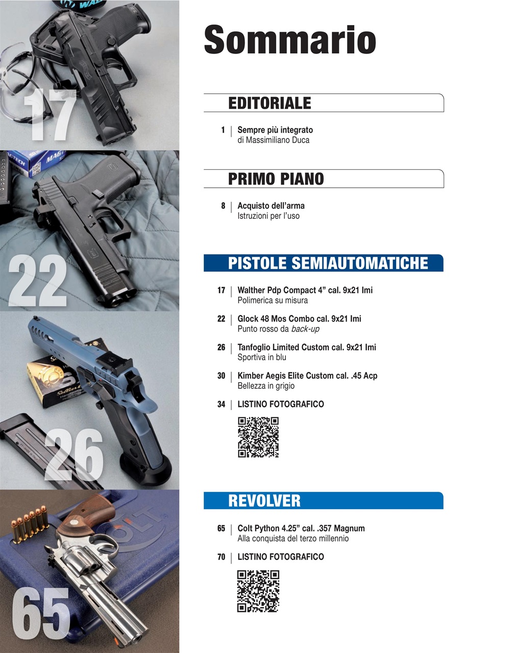 ARMI MAGAZINE Preview Pages