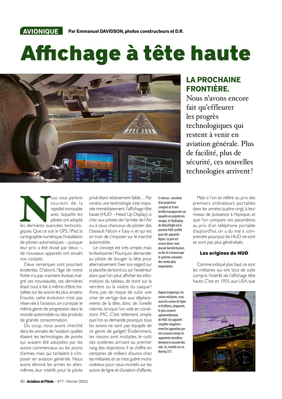 Aviation et Pilote Preview Pages