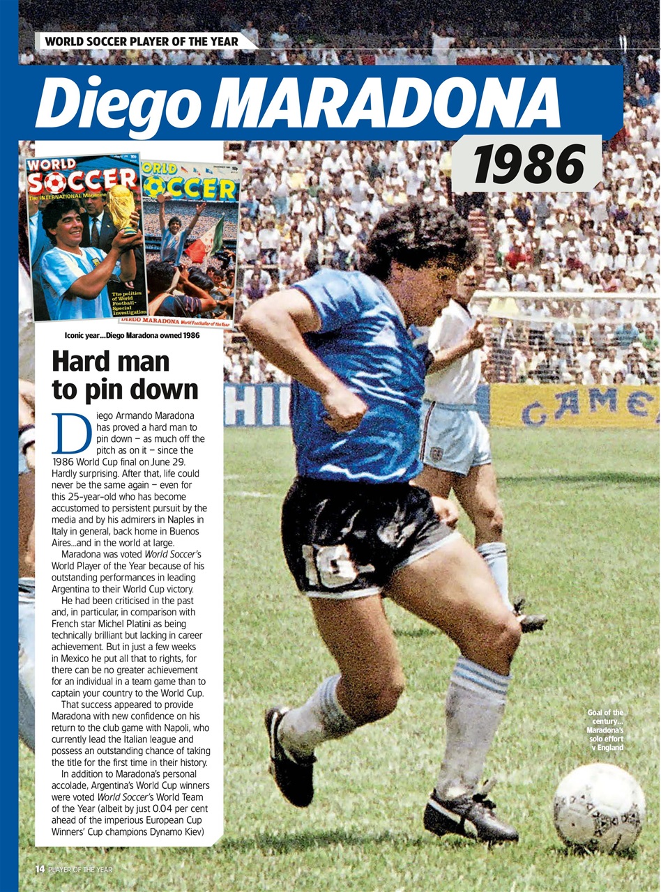 World Soccer Presents Preview Pages