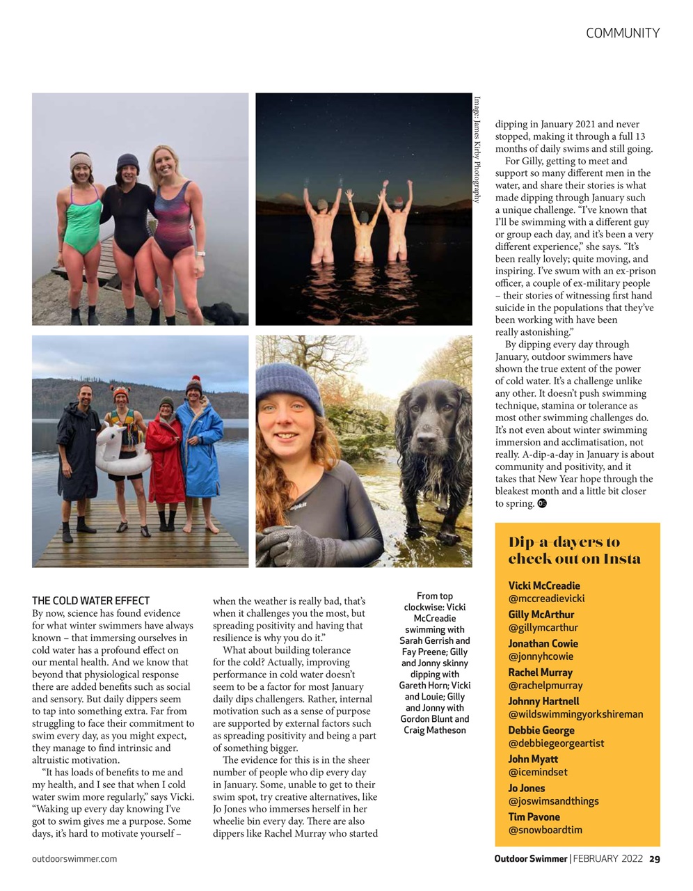 Outdoor Swimmer Preview Pages