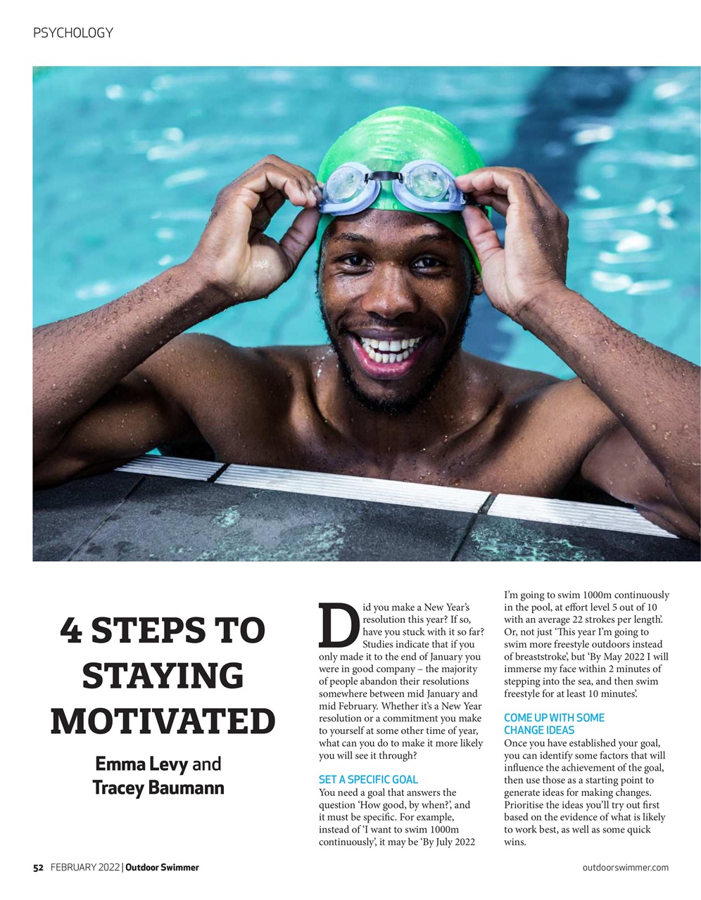 Outdoor Swimmer Preview Pages