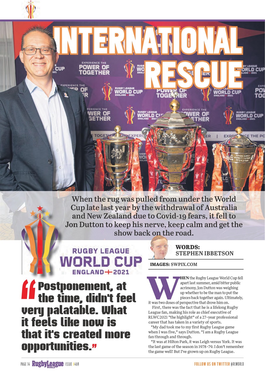 Rugby League World Preview Pages