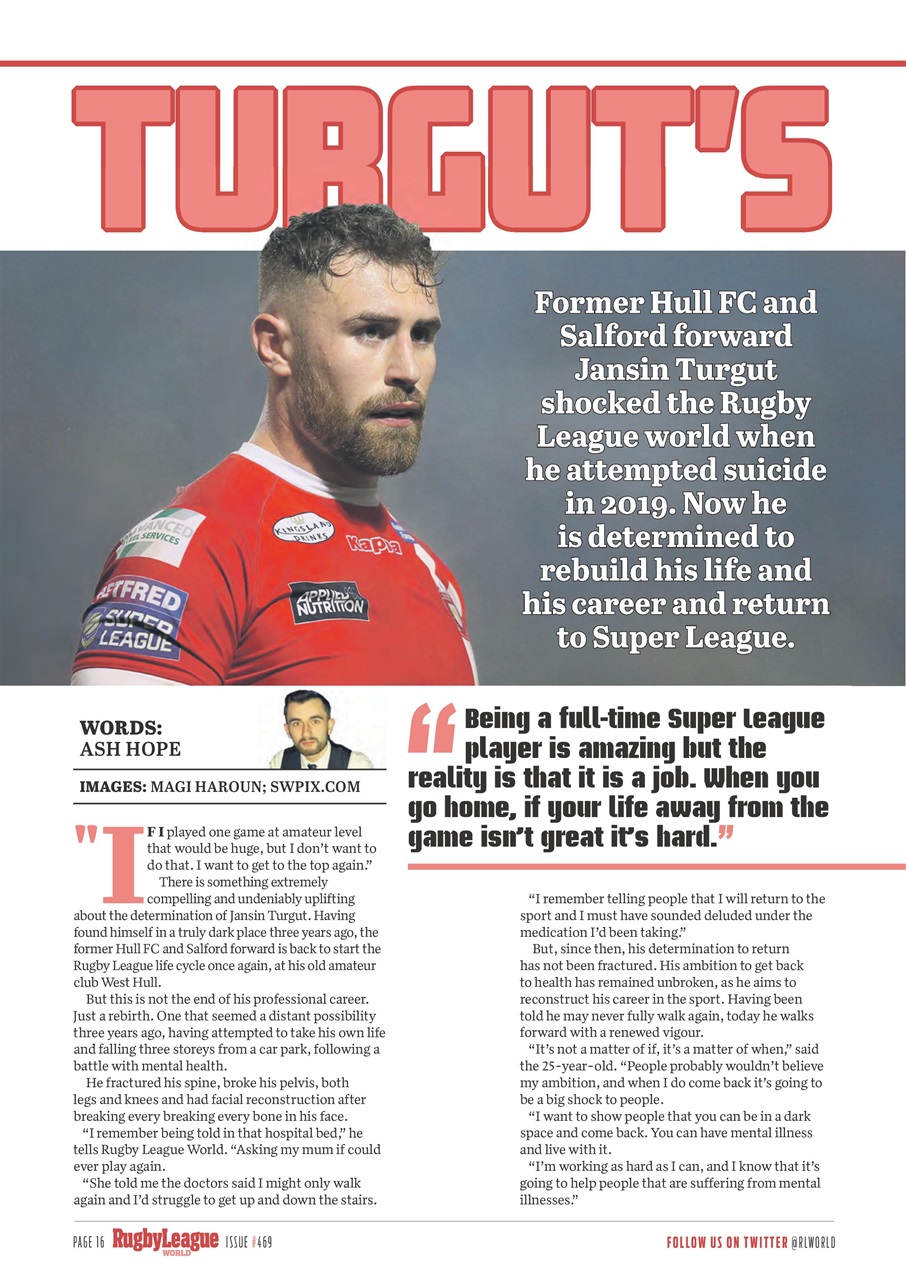 Rugby League World Preview Pages