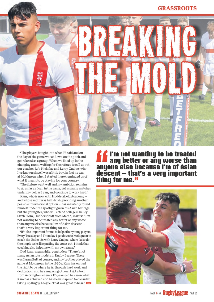 Rugby League World Preview Pages