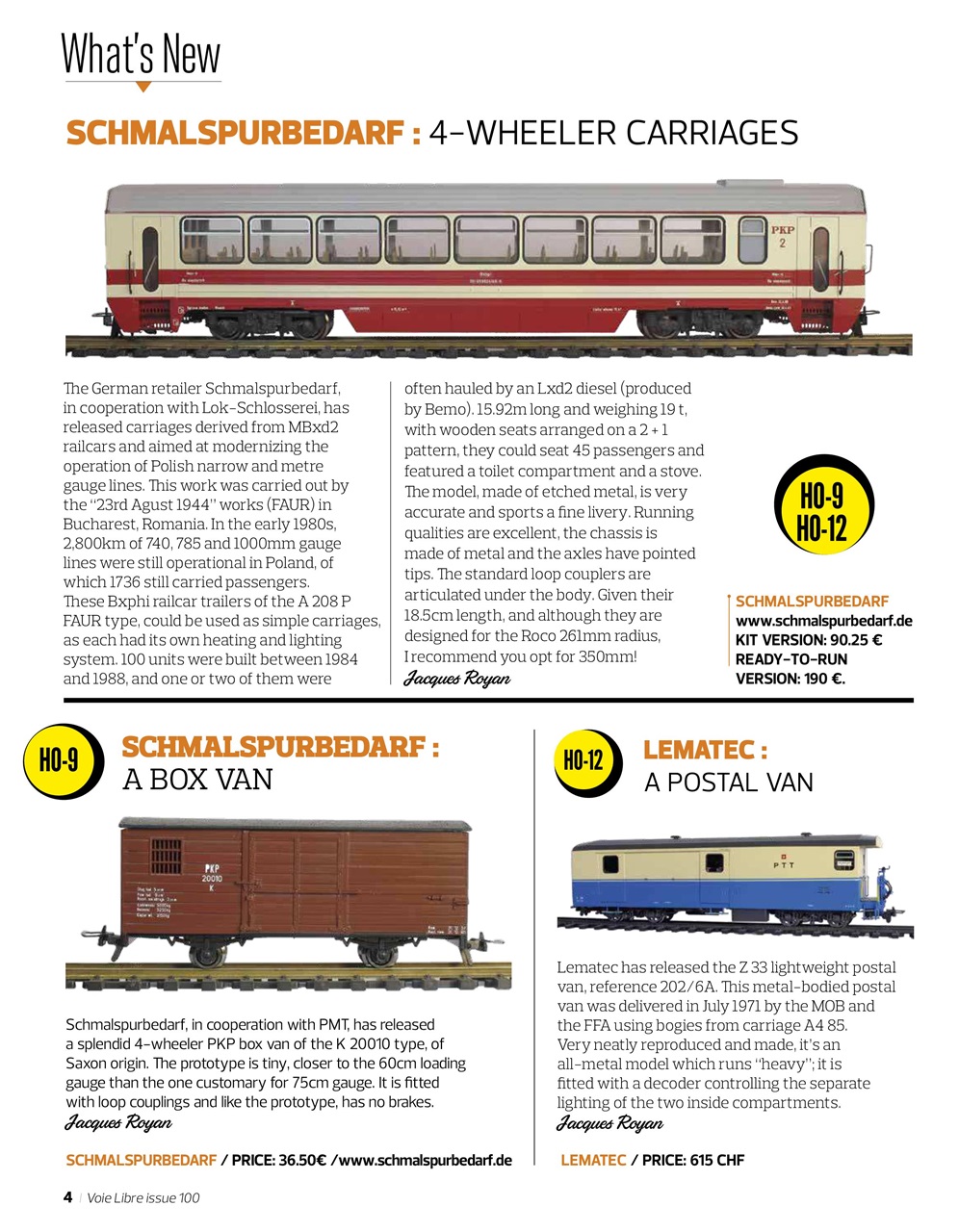 Voie Libre International Preview Pages