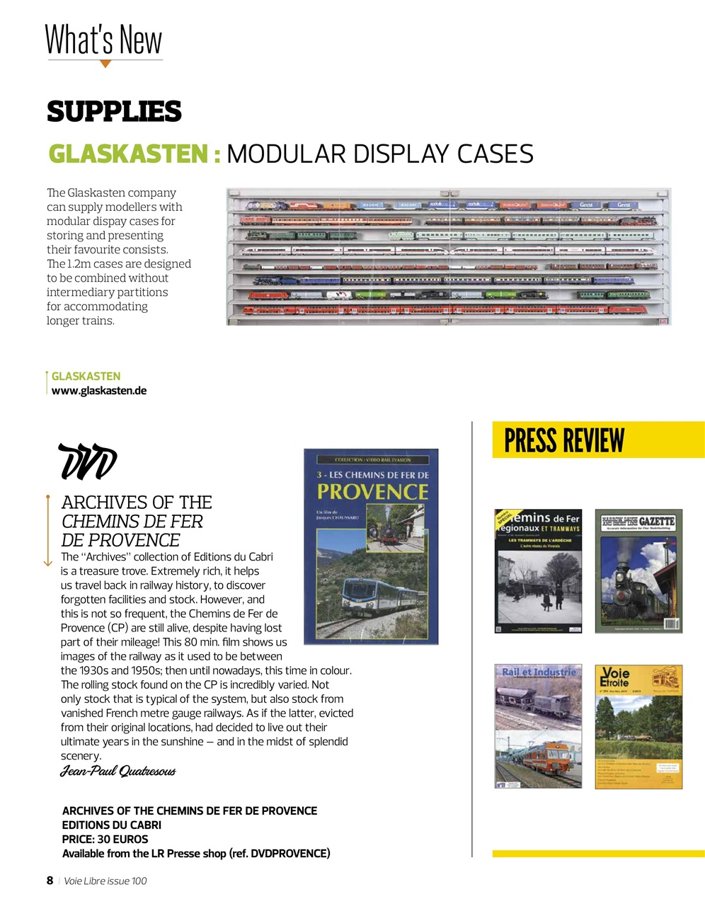 Voie Libre International Preview Pages