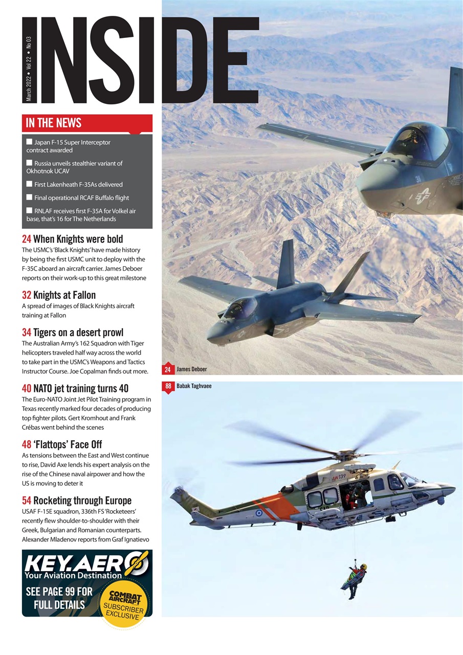 Combat Aircraft Journal Preview Pages