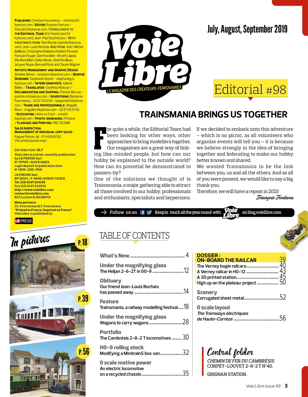 Voie Libre International Preview Pages