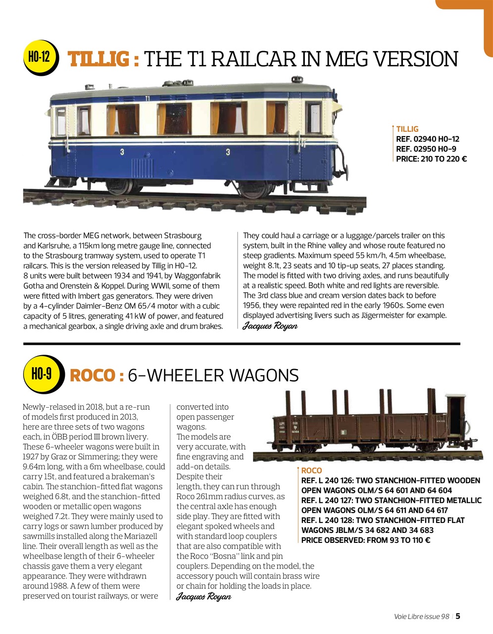 Voie Libre International Preview Pages