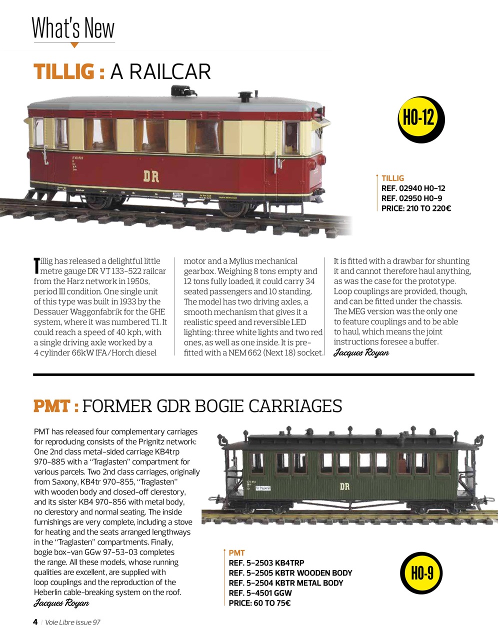 Voie Libre International Preview Pages