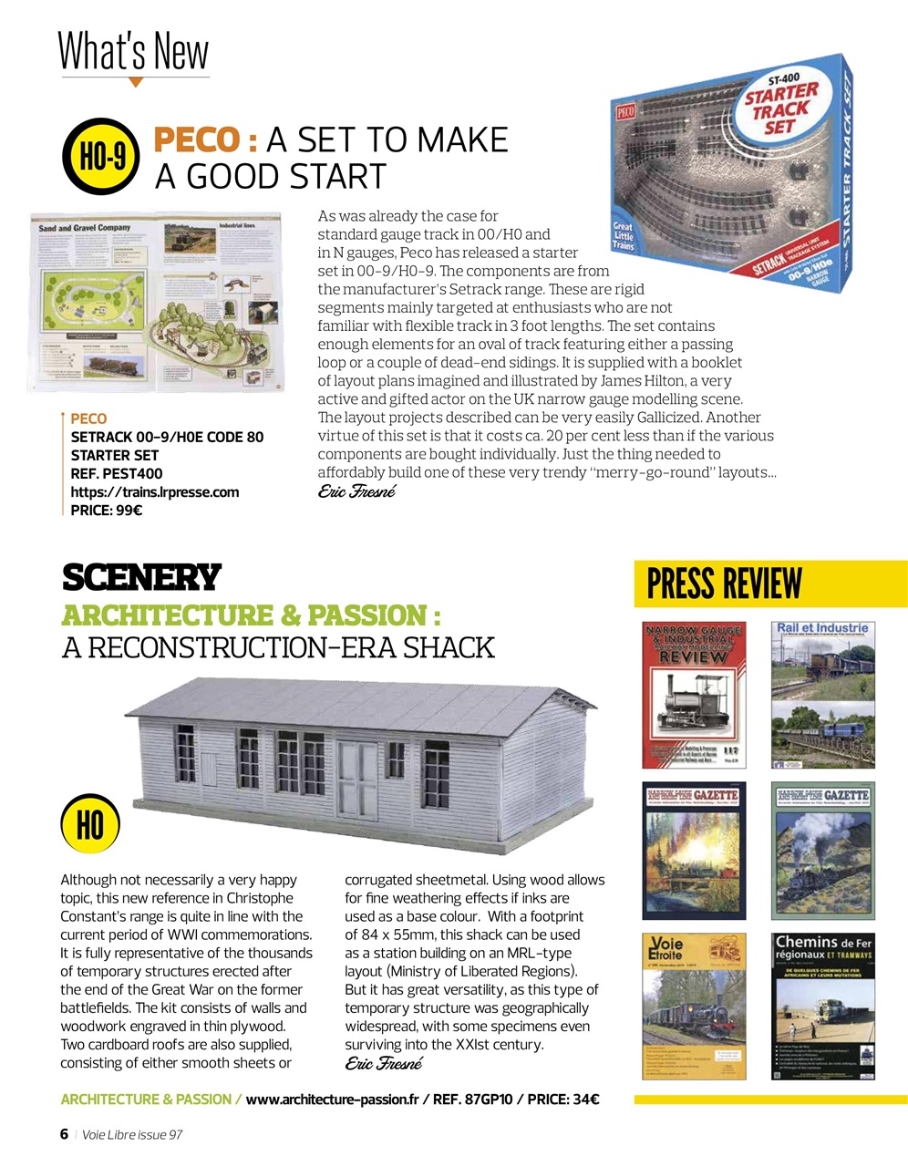 Voie Libre International Preview Pages