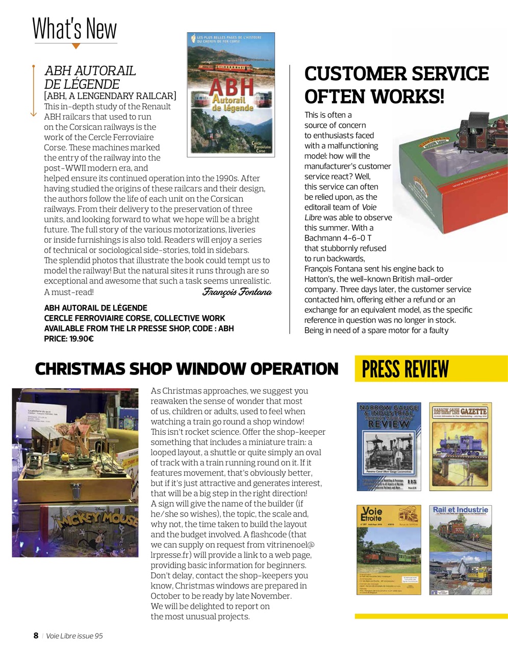 Voie Libre International Preview Pages