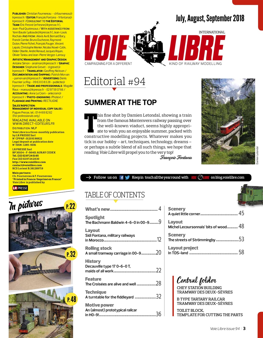 Voie Libre International Preview Pages
