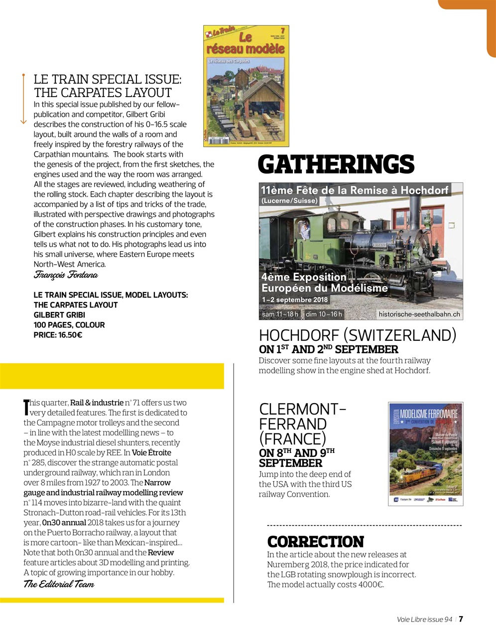 Voie Libre International Preview Pages