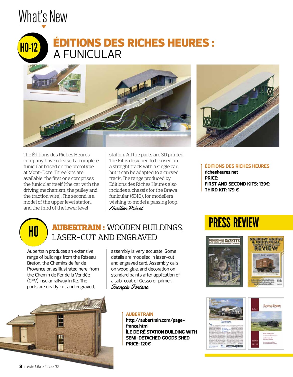 Voie Libre International Preview Pages