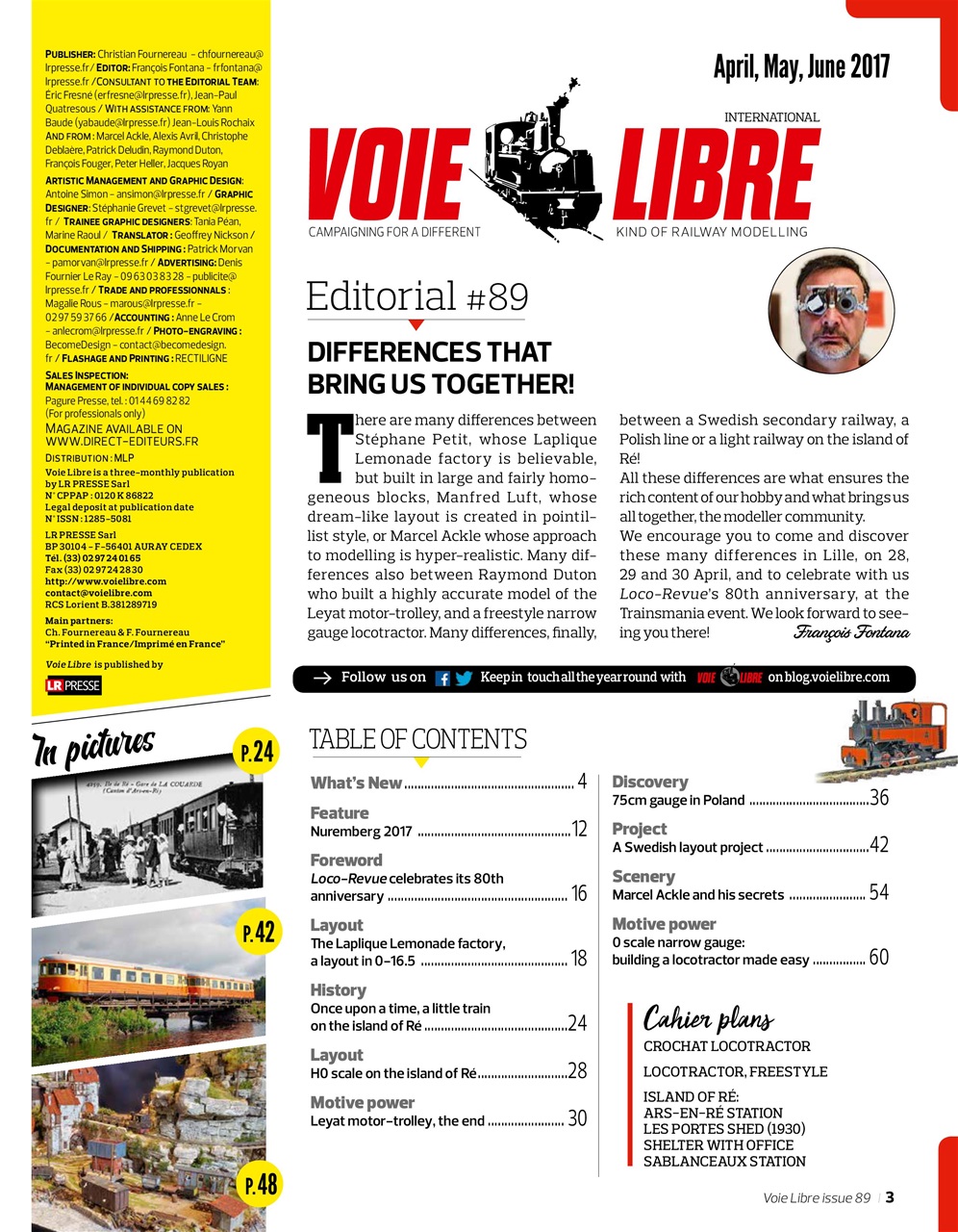 Voie Libre International Preview Pages