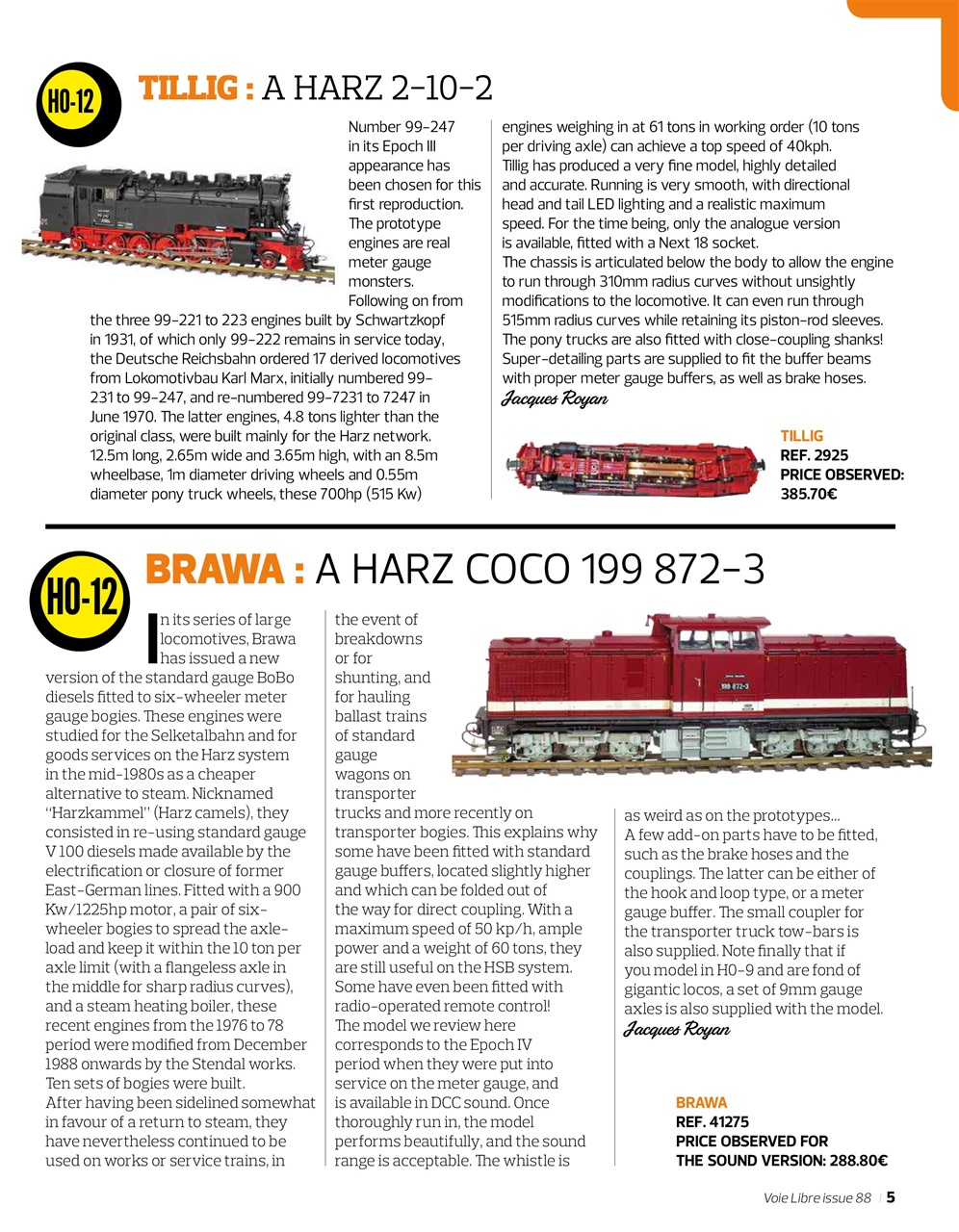 Voie Libre International Preview Pages