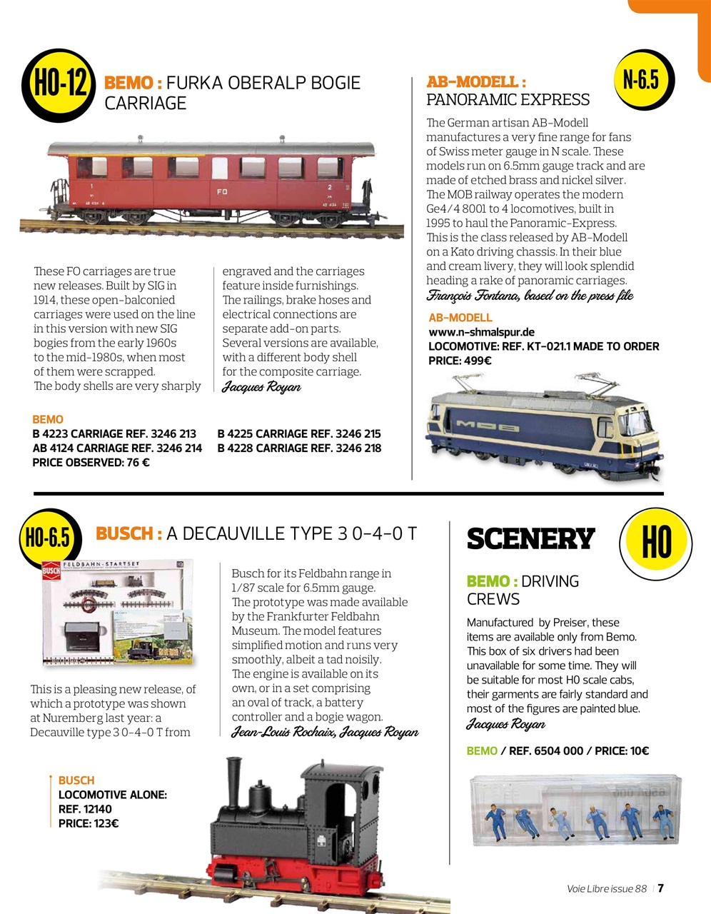 Voie Libre International Preview Pages