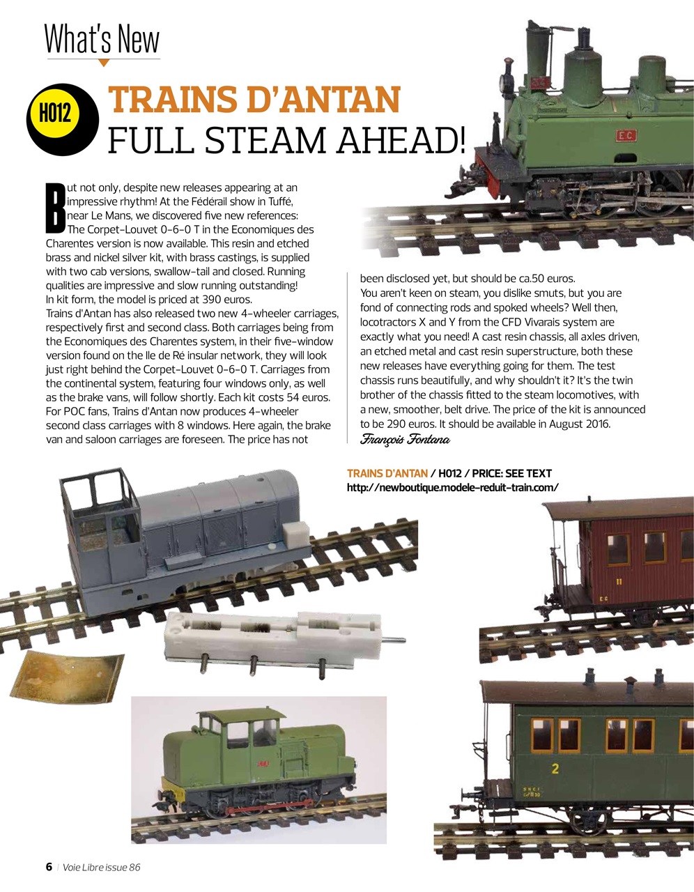 Voie Libre International Preview Pages