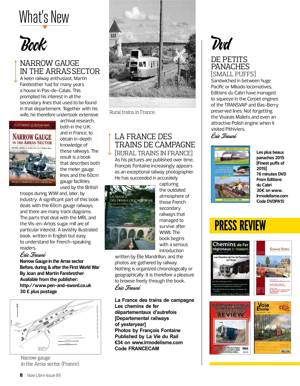 Voie Libre International Preview Pages