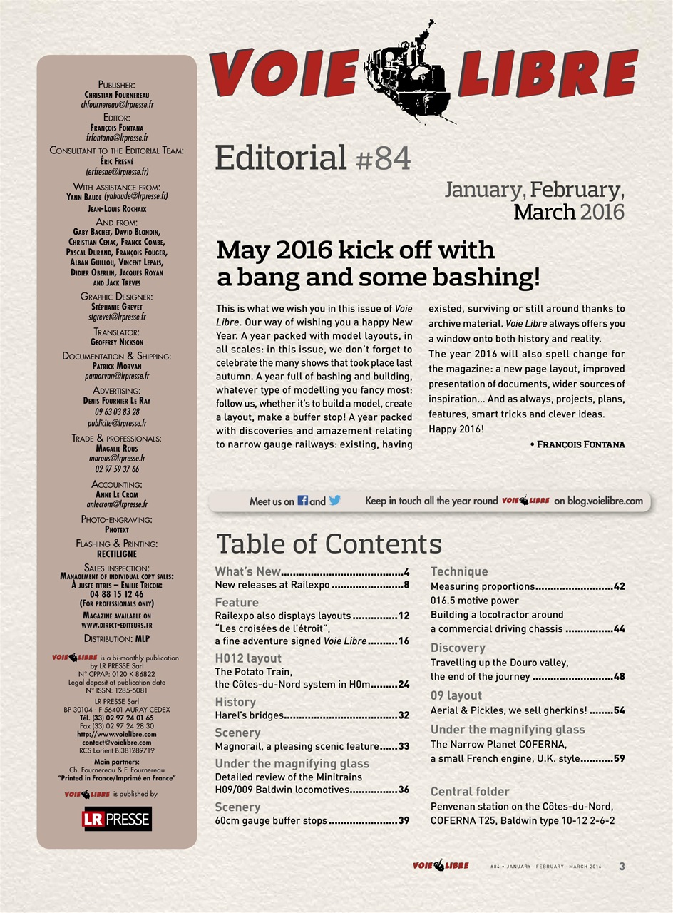 Voie Libre International Preview Pages