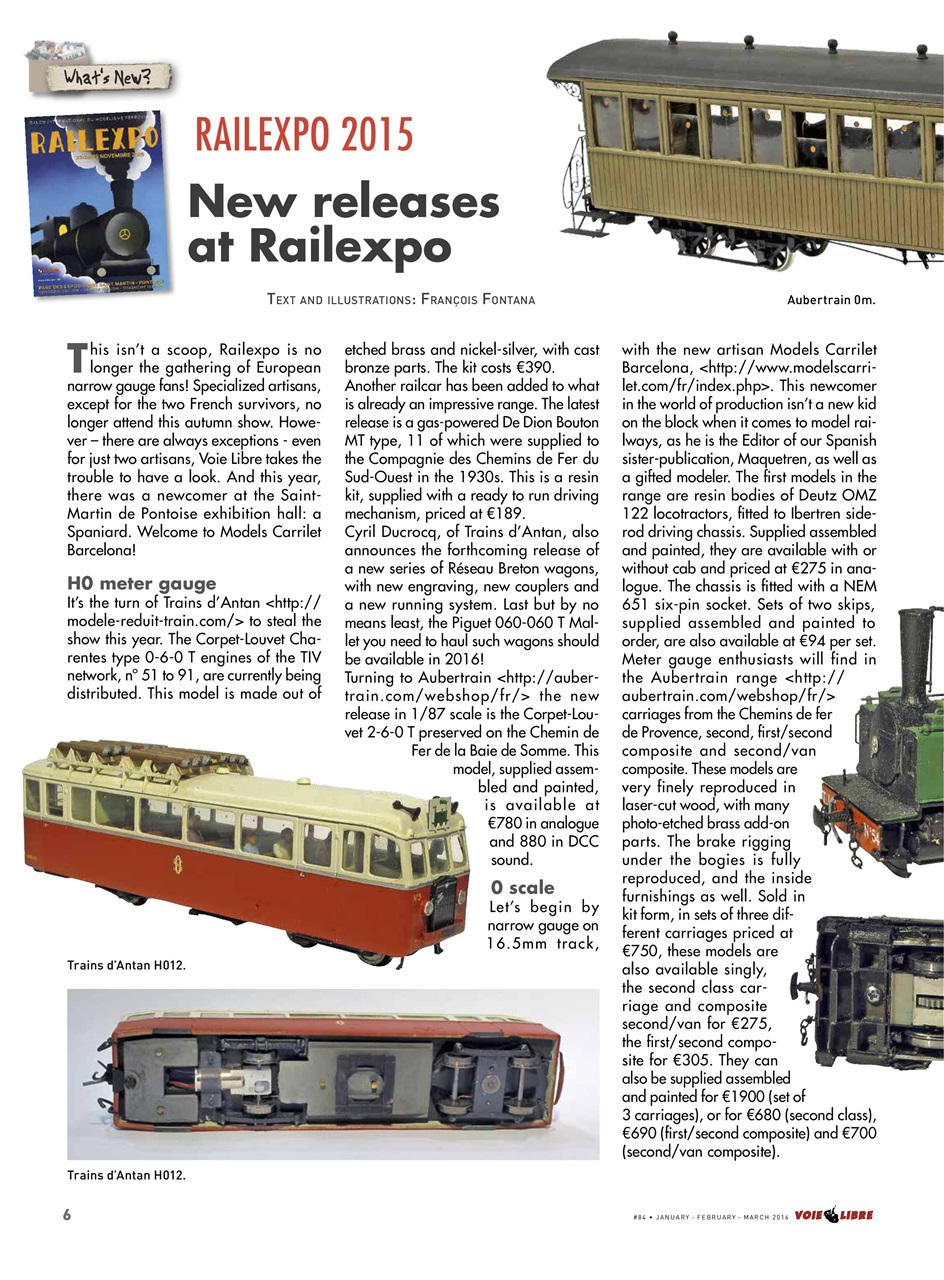 Voie Libre International Preview Pages