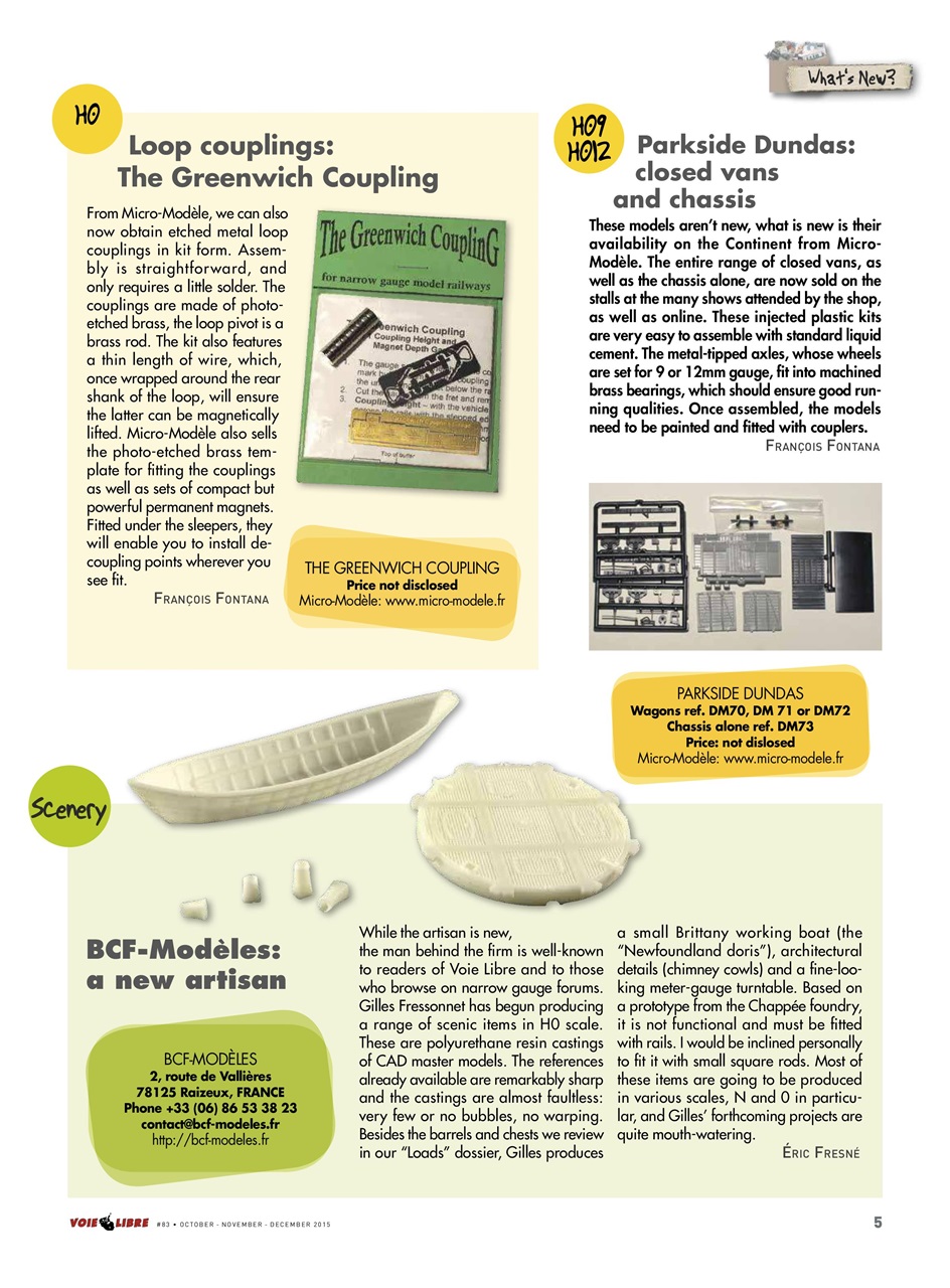 Voie Libre International Preview Pages