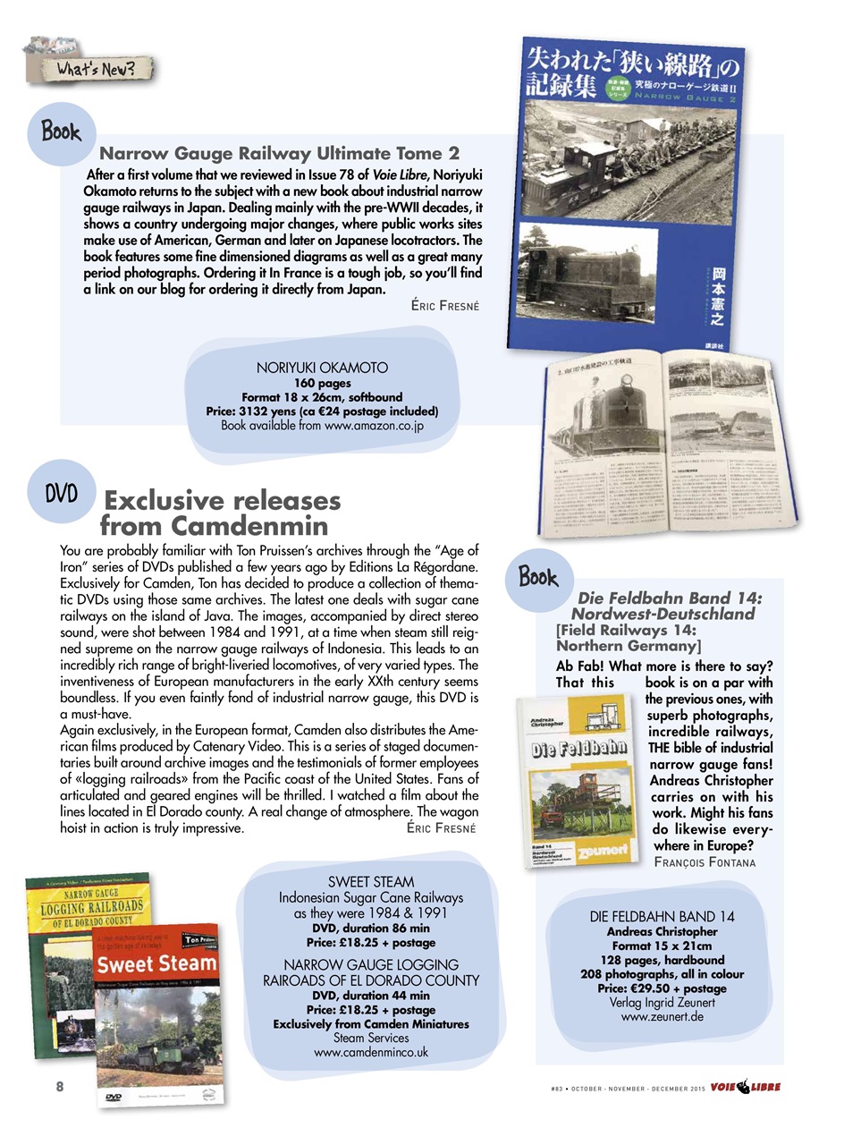 Voie Libre International Preview Pages
