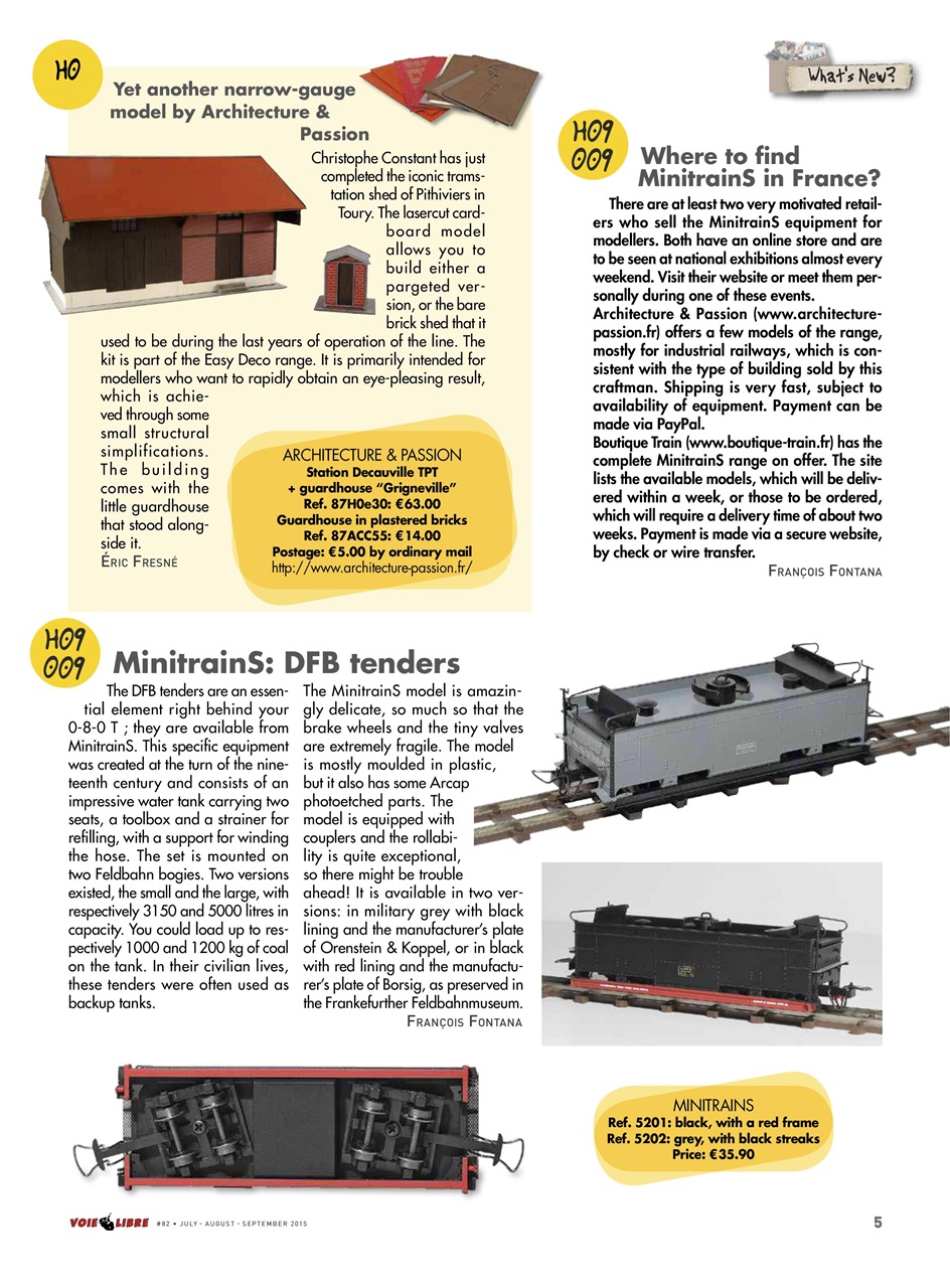 Voie Libre International Preview Pages