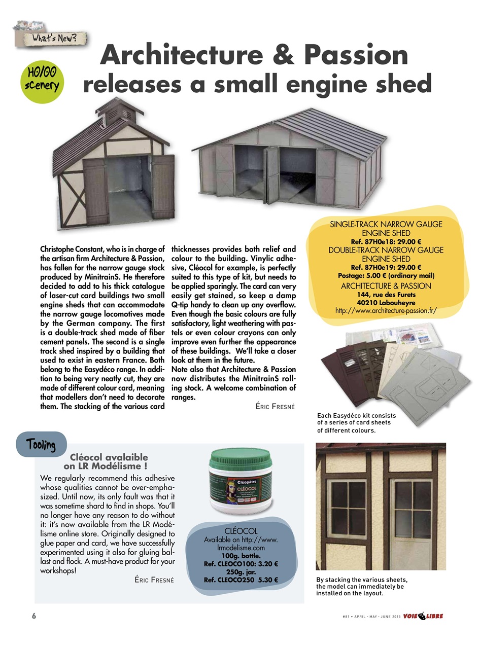 Voie Libre International Preview Pages