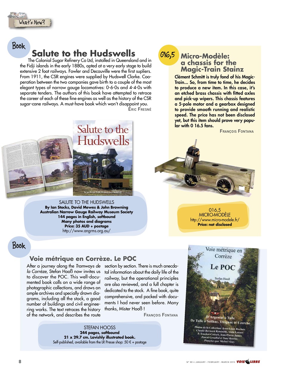 Voie Libre International Preview Pages