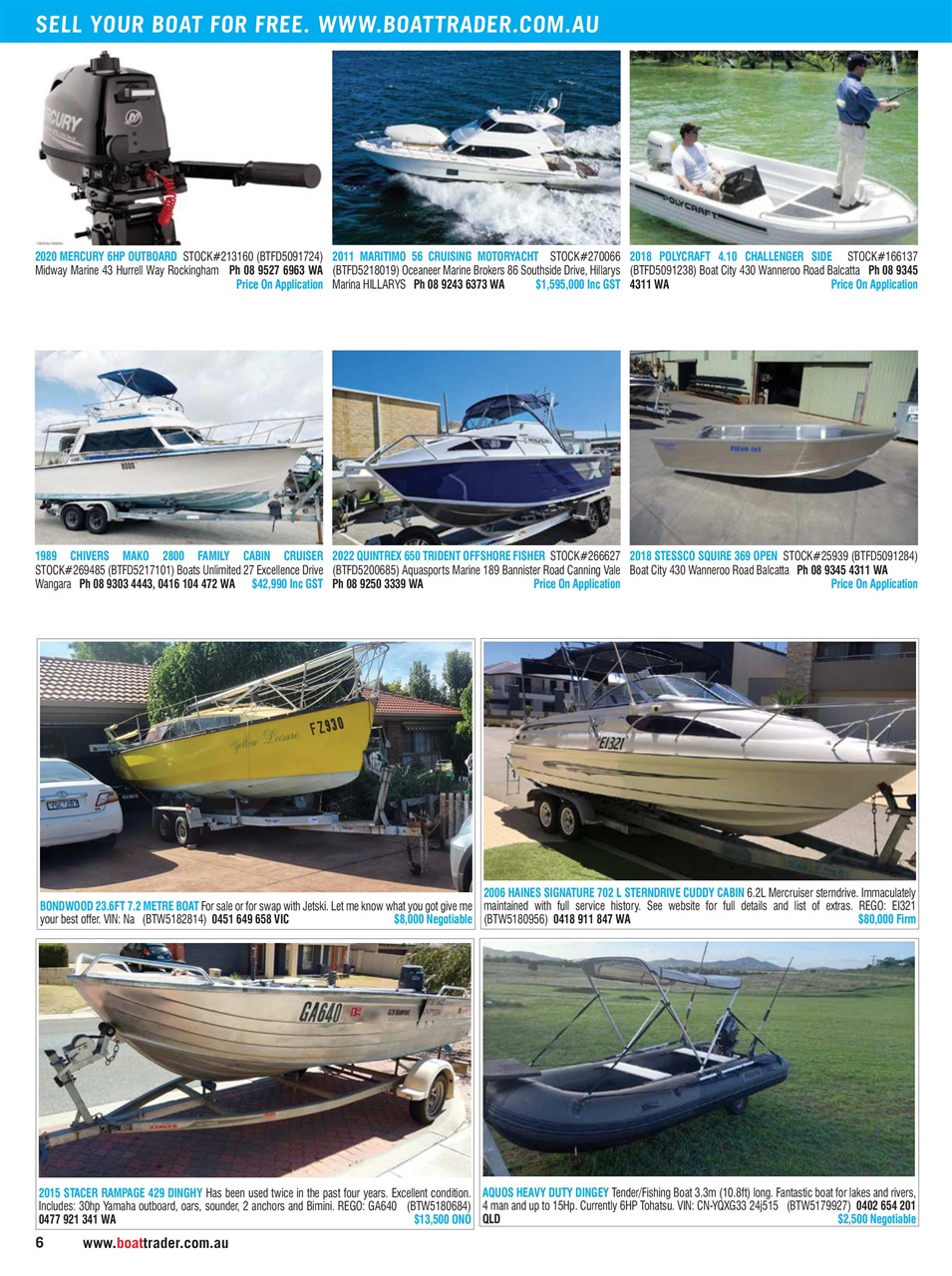 Boat Trader Australia Preview Pages